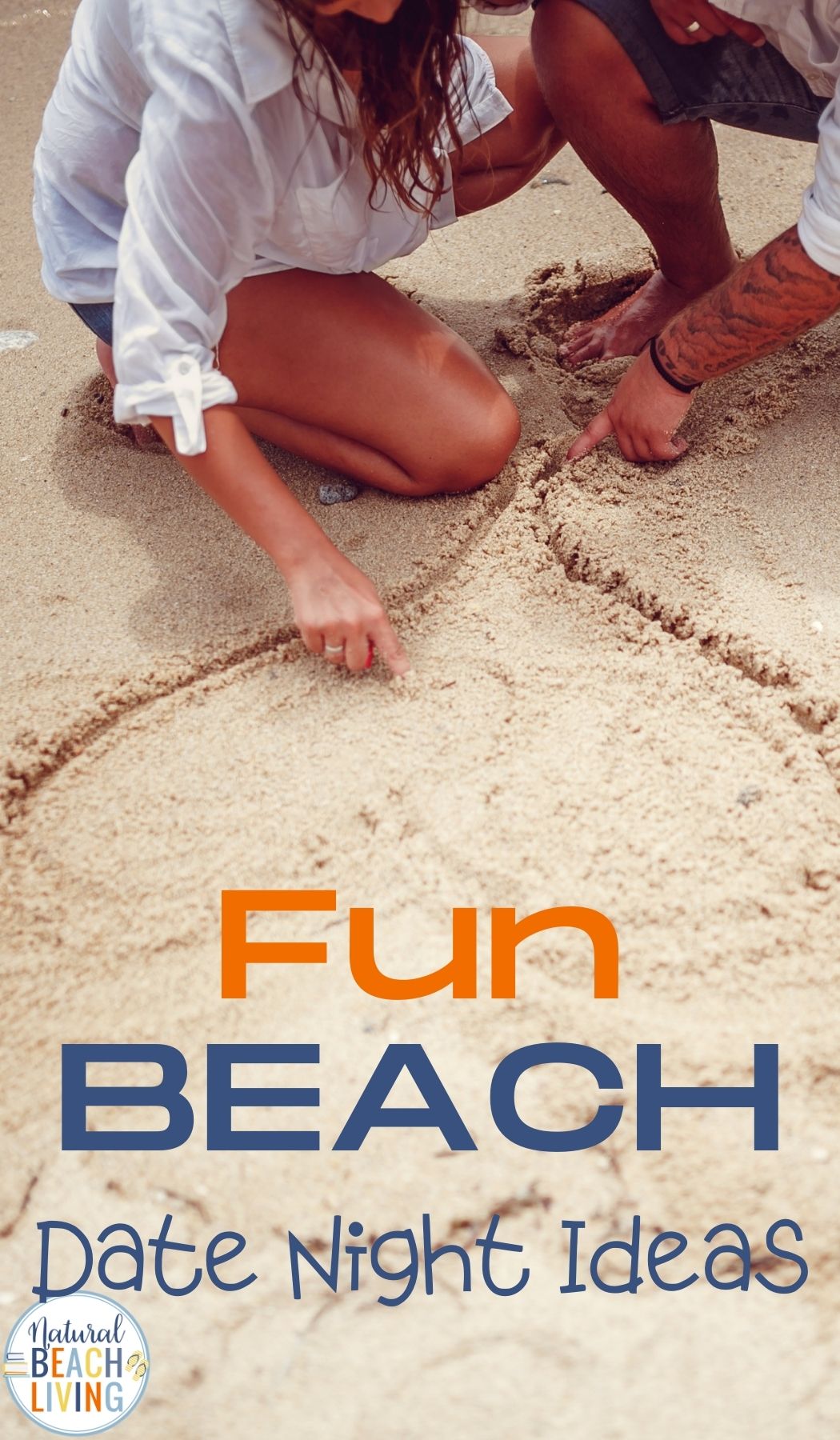 The natural beauty of the beach means there are all kinds of ways to have a Date Night on the Beach. Whether it's a first date or you're looking for Creative Date Ideas for married life, you'll find the Best Date Ideas here. Beach Date Night Ideas and Beach themed Date Night