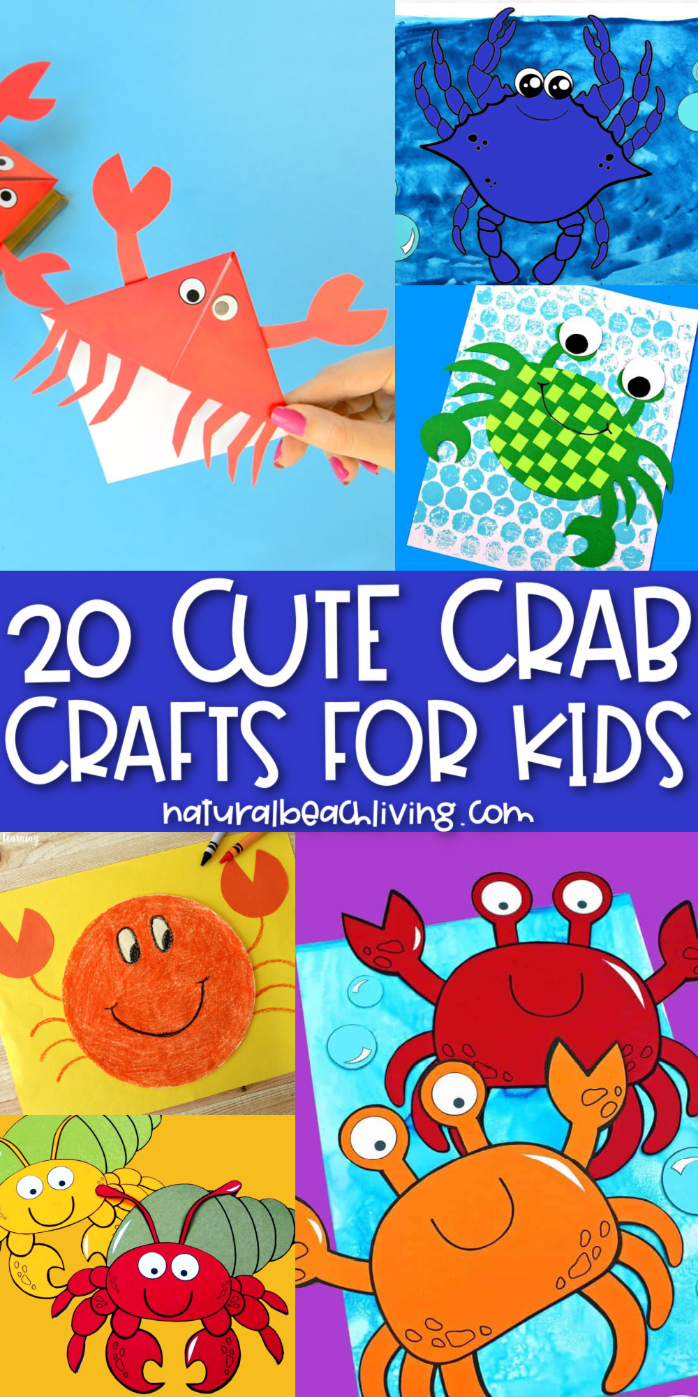 From cupcake liner crabs to paper plate crabs, paper crab crafts for preschoolers and even crabs made out of seashells, there's something to do all summer long. Get started on one of these fun crab preschool crafts today