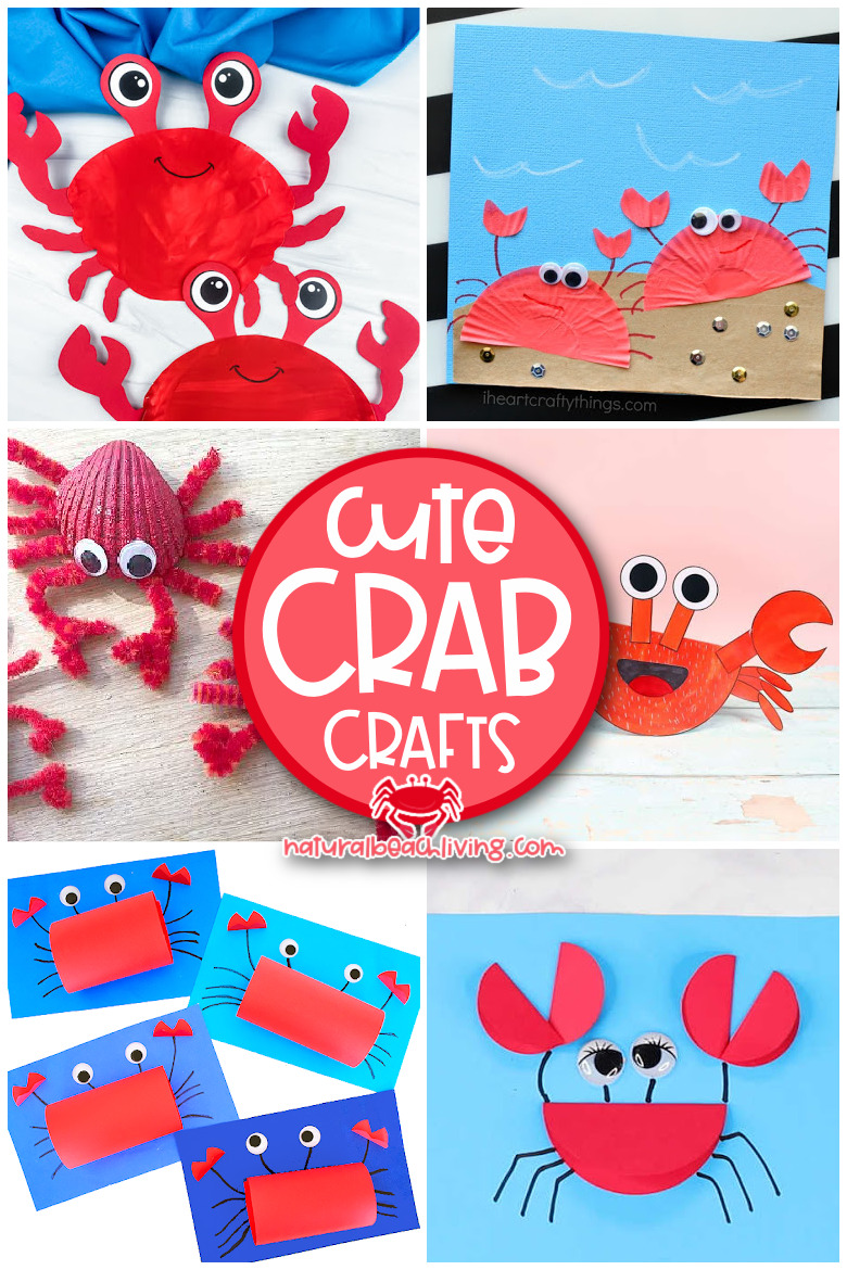 From cupcake liner crabs to paper plate crabs, paper crab crafts for preschoolers and even crabs made out of seashells, there's something to do all summer long. Get started on one of these fun crab preschool crafts today