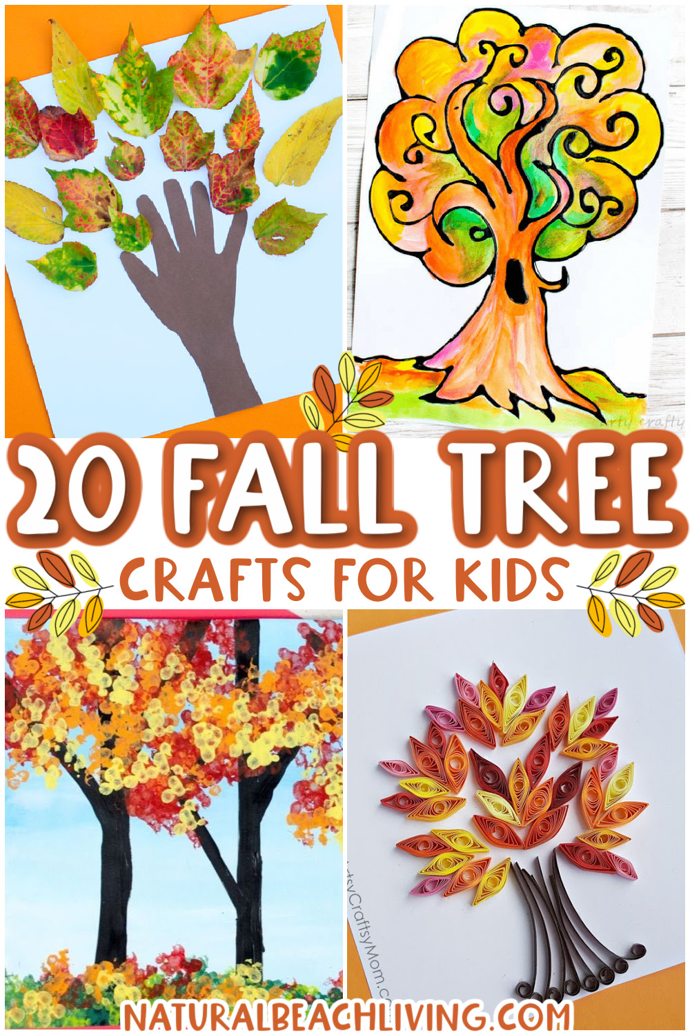 20+ Fall Tree Crafts for Kids