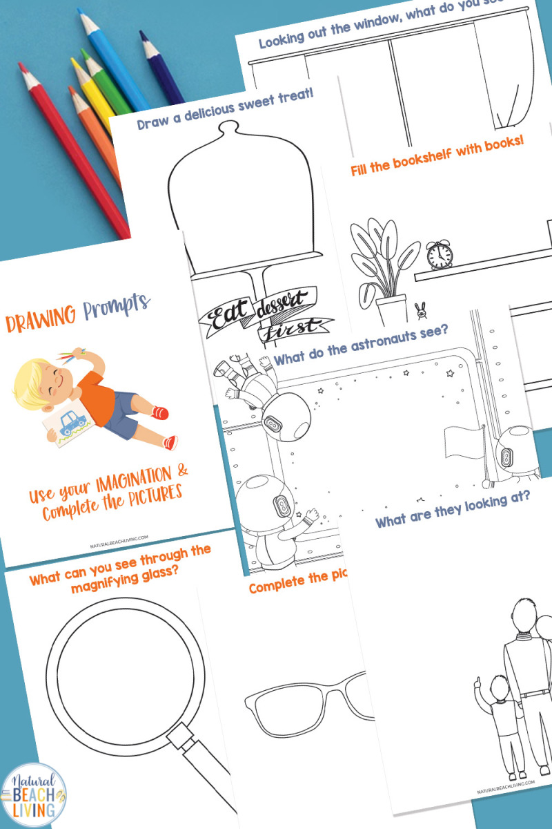 Free Printable Drawing Prompts for Kids