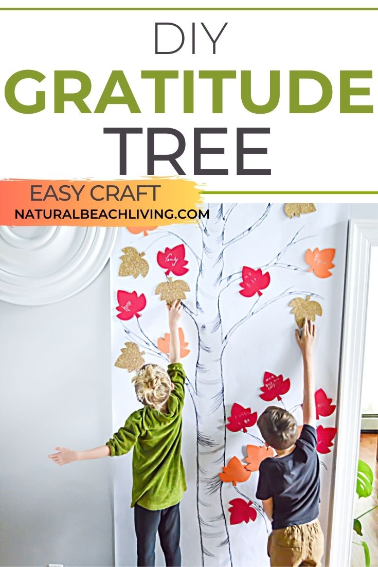Gratitude Tree Craft for Kids to Practice Daily Gratitude
