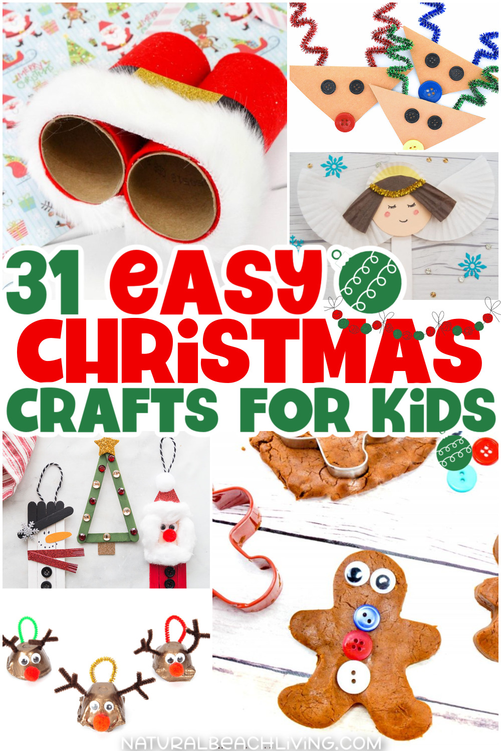 31+ Easy Christmas Crafts for Kids