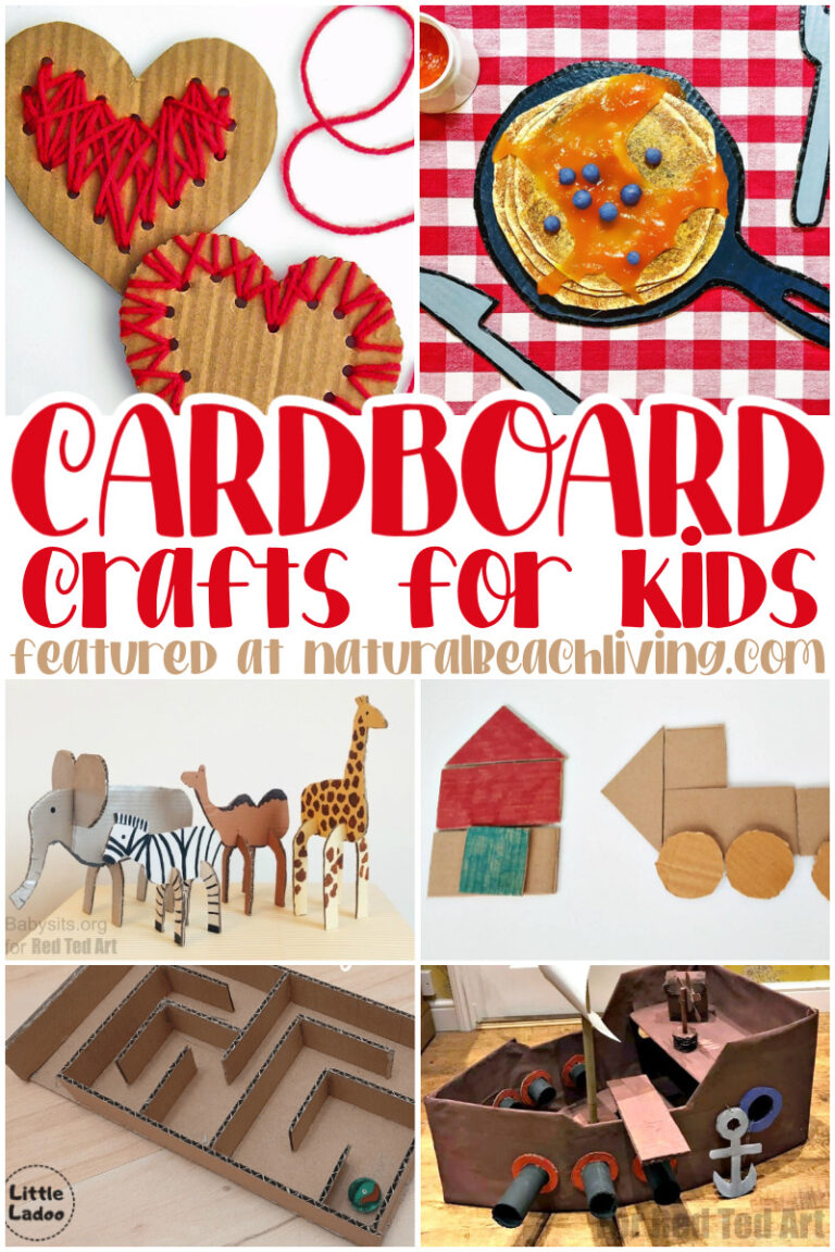 27+ Cardboard Crafts for Kids – Easy and Fun Craft Ideas