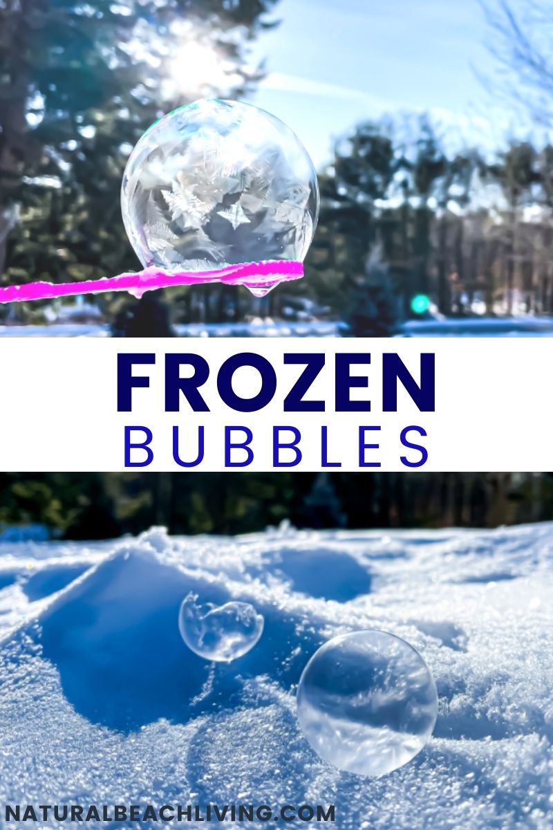 Frozen bubbles are a fun winter activity that the whole family can enjoy. Check out how easy and fun it is plus, How to Make Frozen Bubbles the best ways. Bundle up and head outside to have some fun.