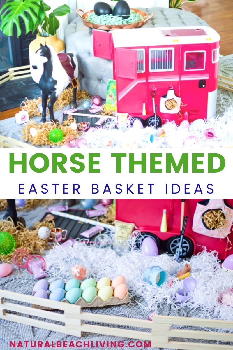 You won’t want to miss these easy Easter basket horse themed gift ideas for your Easter celebration this year. Equestrian easter basket for Kids of all ages. Horse themed Easter Basket