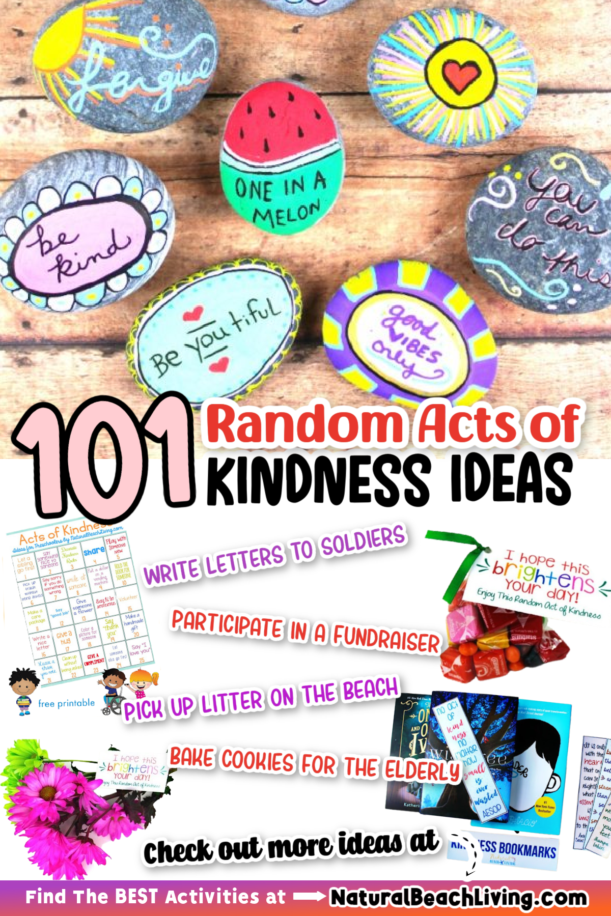 101 Random Acts of Kindness Ideas, All The Best Acts of kindness and Random Acts of Kindness Examples for Everyone, Acts of Kindness for Kids, You'll find over 200 Easy Random Acts of Kindness and Small acts of kindness. Plus, Kindness Printables and Kindness Activities!