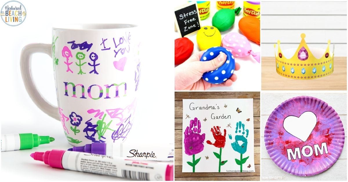 Here are some terrific Mother's Day ideas for kids that are easy, fun, and memorable. From making mom DIY jewelry and flower pots, flower crafts, Mother's day cards, and Mother's Day art for kids. There are so many great Mother's Day Ideas here. 