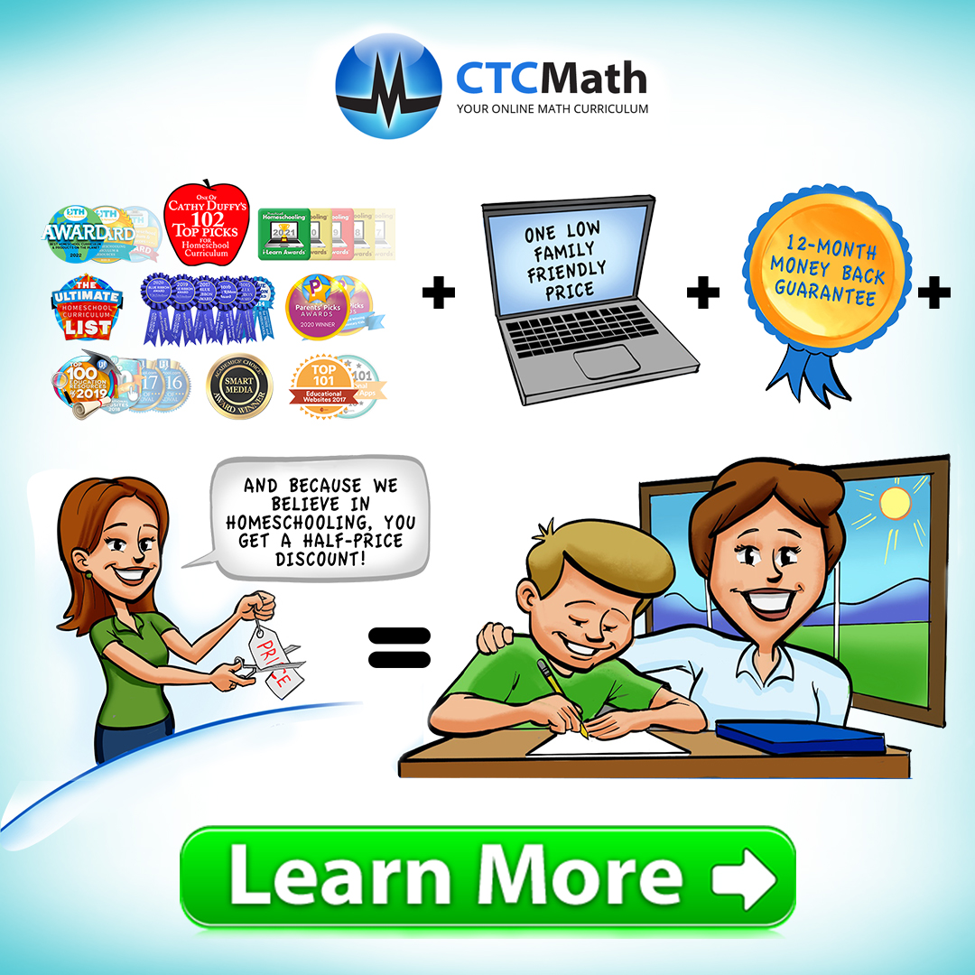 The CTC Math program is a budget-friendly multi-sensory approach to learning math that’s perfect for homeschool learning. 